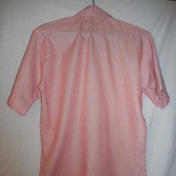 Vintage Red White Short Sleeve Shirt by Mr. Witt - Picture 6 of 7